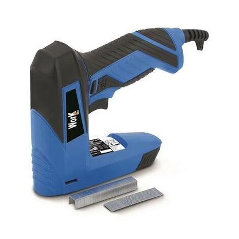 HELIOTRADE Agrafeuse Cloueuse Electrique 30 Coups - Min - Livré Avec Clous Et Agrafes 3 HELIOTRADE Agrafeuse Cloueuse Electrique 30 Coups - Min - Livré Avec Clous Et Agrafes