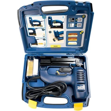 AGRAFEUSE-CLOUEUSE ELECTRIQUE R606 Coffret Premium RAPID 5 AGRAFEUSE-CLOUEUSE ELECTRIQUE R606 Coffret Premium RAPID – Image 3
