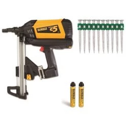 DeWALT Kit C5 + 1400 Clous 25mm, 2 Batteries + Chargeur - C5KIT25MM-DE