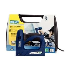 AGRAFEUSE-CLOUEUSE ELECTRIQUE ESN 114 Electric DUAL Coffret RAPID -cloueur et riveteuse Soldes 22682289 3