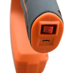 FISHTEC® Agrafeuse Cloueuse Electrique Sans Fil - Batterie Li-Ion 4V - Avec 400 Clous+Agrafes -cloueur et riveteuse Soldes 23629389 4