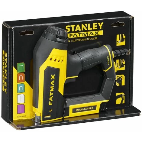 Agrafeuse-Cloueuse Electrique - 5 En 1 - Pour 5 Types D'Agrafes Et Clous - FATMAX - STANLEY, FMHT6-75934 4 Agrafeuse-Cloueuse Electrique - 5 En 1 - Pour 5 Types D'Agrafes Et Clous - FATMAX - STANLEY, FMHT6-75934 – Image 2