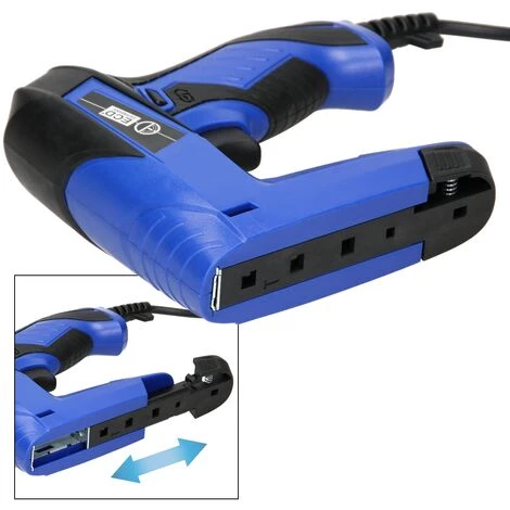 ECD GERMANY Agrafeuse électrique Pistolet à Agrafer à Pointer á Clouer 400 Agrafes (8 Mm) 6 ECD GERMANY Agrafeuse électrique Pistolet à Agrafer à Pointer á Clouer 400 Agrafes (8 Mm) – Image 4