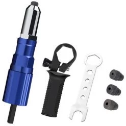 Triomphe Pistolet à Rivets électrique 2.44.8mm Rivet écrou Pistolet Adaptateur De Foret Outil De Rivetage écrou Tirer Rivet Outil