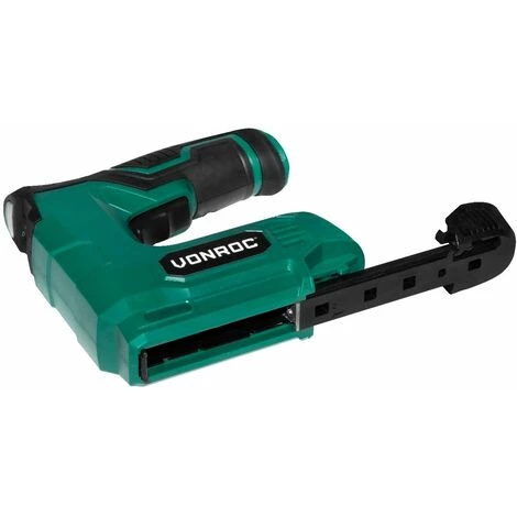 VONROC Agrafeuse électrique 4V - Sans Fil - Fonction Cloueuse - 900 Agrafes Et 300 Clous Inclus 4 VONROC Agrafeuse électrique 4V - Sans Fil - Fonction Cloueuse - 900 Agrafes Et 300 Clous Inclus – Image 2