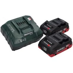 Metabo NP 18 LTX BL 5.0 Pistolet à Riveter Sans Fil 18V 10kN ( 619002800 ) + 2x Batteries 4,0Ah + Chargeur + Coffret MetaLoc -cloueur et riveteuse Soldes 28553164 5