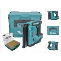 Makita DBN 500 ZJ Cloueur Pneumatique Sans Fil 15-50 Mm 90° 18 V + Clous Pour Cloueurs J-Box 8000 Pièces + Coffret MakPac - Sans Batterie Sans Chargeur -cloueur et riveteuse Soldes 32600098 3