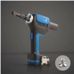 cloueur et riveteuse Soldes 14 SCELL-IT Coffret Sertisseuse E-SP Pour écrous étoiles M5 - M8, 2 Batteries 18V Li-Ion -2.0Ah, Chargeur Et Accessoires