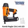 KMR Bostitch Agrafeuse SB-2IN1 15-40mm Pour Agrafes Prebena E ES40, Pointes Minibrads (tête Homme) J Kombi BR-03 + KL-12-"EN10063"-"EN147903489