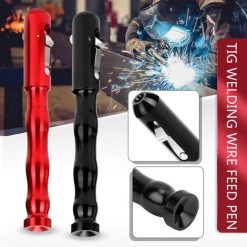 LIFCAUSAL Stylo De Soudage, Stylo De Soudage Sans Fil Portable, Stylo TIG, Stylo D'alimentation De Fil, Kit De Soudage à Souder, Outil Enflammé, Kit De Fer à Souder, Rouge -cloueur et riveteuse Soldes 53042979 4