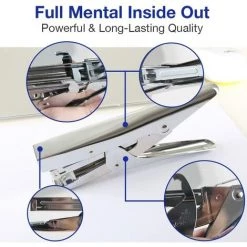 CHANCEY Agrafeuse , Bureau Et Maison, Métal, Ergonomique, Gris Métallique, Agrafes 24/6 Ou 26/6,SEMAket,argent 9 CHANCEY Agrafeuse , Bureau Et Maison, Métal, Ergonomique, Gris Métallique, Agrafes 24/6 Ou 26/6,SEMAket,argent -cloueur et riveteuse Soldes 57772748 3