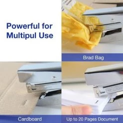 CHANCEY Agrafeuse , Bureau Et Maison, Métal, Ergonomique, Gris Métallique, Agrafes 24/6 Ou 26/6,SEMAket,argent 11 CHANCEY Agrafeuse , Bureau Et Maison, Métal, Ergonomique, Gris Métallique, Agrafes 24/6 Ou 26/6,SEMAket,argent -cloueur et riveteuse Soldes 57772748 5