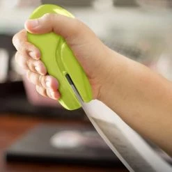 CHANCEY Agrafeuse Sans Agrafes, Paper Clinch, 5 Feuilles Vert,SEMAket -cloueur et riveteuse Soldes 57772770 5