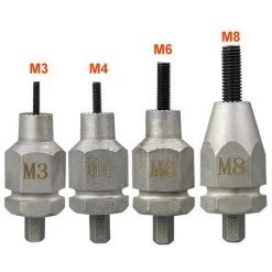 Cisea Outil D'écrou De Rivetage Sans Fil, Perceuse De Rivetage, Adaptateur électrique, Insertion D'écrou Pour Le Métal Domestique, Pièces à Manipuler Facilement M3-M8 -cloueur et riveteuse Soldes 57963170 4