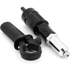 ROSIER Adaptateur Riveteuse, Kit D'adaptateur De Pistolet à Riveter Pour Perceuse électrique Sans Fil, Pistolet à Riveter électrique Rivetage Outil——VEBTles -cloueur et riveteuse Soldes 58462951 5