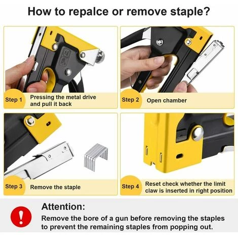 IRISFR Agrafeuse 3 En 1 Très Résistante Avec 3000 Agrafes Et Arrache-agrafes, Agrafeuse Manuelle En Acier Pour Tissus D'ameublement, Fixation De Matériaux, Décoration, Menuiserie, Meubles,Lilaris 7 IRISFR Agrafeuse 3 En 1 Très Résistante Avec 3000 Agrafes Et Arrache-agrafes, Agrafeuse Manuelle En Acier Pour Tissus D'ameublement, Fixation De Matériaux, Décoration, Menuiserie, Meubles,Lilaris – Image 5
