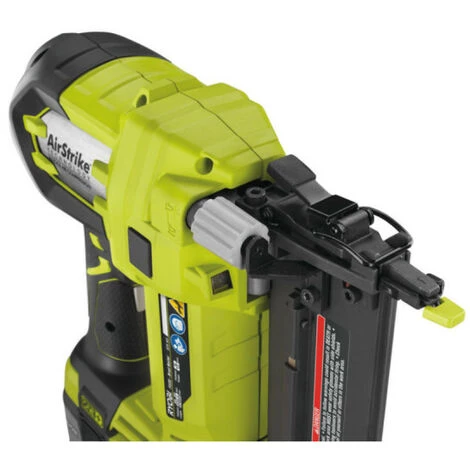 Cloueur De Finition RYOBI 18V OnePlus - 1 Batterie LithiumPlus 2.0Ah - 1 Chargeur Rapide R18N18G-120S 4 Cloueur De Finition RYOBI 18V OnePlus - 1 Batterie LithiumPlus 2.0Ah - 1 Chargeur Rapide R18N18G-120S – Image 2