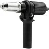 FLYME Adaptateur De Pistolet à Rivets, Pistolet à Riveter Électrique Avec Boîtier De Moulage En Aluminium Et Poignée Antidérapante Pour Perceuse Sans Fil Outil D'Insertion De Riveteuse Électrique