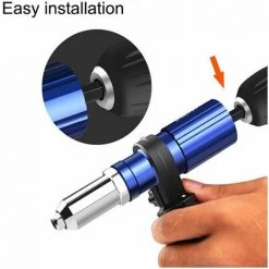 DECKON Pistolet à Rivets électrique 2.44.8mm Rivet écrou Pistolet Adaptateur De Foret Outil De Rivetage écrou Tirer Rivet Outil 9 DECKON Pistolet à Rivets électrique 2.44.8mm Rivet écrou Pistolet Adaptateur De Foret Outil De Rivetage écrou Tirer Rivet Outil -cloueur et riveteuse Soldes 61657905 3