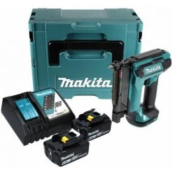 Makita DPT 353 RGJ Agrafeuse Sans Fil 18 V + 2x Batteries 6,0 Ah + Chargeur + Makpac -cloueur et riveteuse Soldes 63725180 3