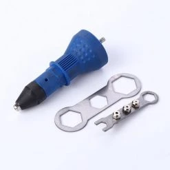 YEURIé Pince à Riveter électrique Sans Fil Avec Adaptateur De Mandrin Pour Perceuse électrique