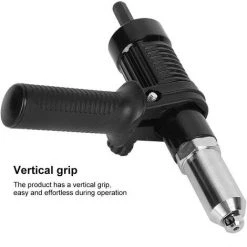YEURIé Gagnez Du Temps - Pistolet à Riveter Facile à Installer - Fabrication Mécanique Pour Perceuse électrique -cloueur et riveteuse Soldes 65598685 3