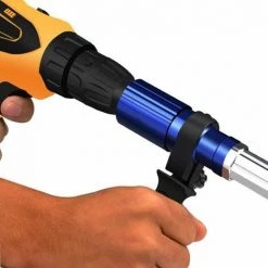 MERéTéET Ensemble D'outils De Rivets électriques Ensemble D'outils De Rivetage Sans Fil Kit De Forage Adaptateur Pop Insert Insert Noix Adaptateur Power Machine Accessoire, Rivet électrique Pour La -cloueur et riveteuse Soldes 65790288 2