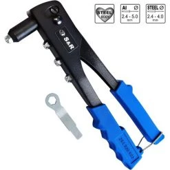 OCXIN Riveteuse Pour Rivets Aveugles En Aluminium (2,4 - 5,0 Mm) Et En Acier (2,4 - 3,2 Mm) Avec Construction En Acier Durable Et Robuste -cloueur et riveteuse Soldes 66965544 5