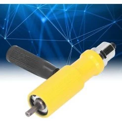 GRID COOL Outil De Rivetage Pour Perceuse, Adaptateur De Pistolet à Riveter Ergonomique Et De Bonne Compatibilité Pour Le Bricolage -cloueur et riveteuse Soldes 67240628 4