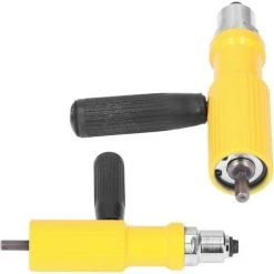 GRID COOL Outil De Rivetage Pour Perceuse, Adaptateur De Pistolet à Riveter Ergonomique Et De Bonne Compatibilité Pour Le Bricolage -cloueur et riveteuse Soldes 67240628 5