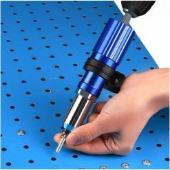 ENLENK Pistolet à Rivets électrique 2.44.8mm Rivet écrou Pistolet Adaptateur De Foret Outil De Rivetage écrou Tirer Rivet Outil -cloueur et riveteuse Soldes 67474397 4