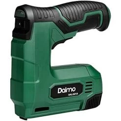 PEDY Agrafeuse électrique, Agrafeuse Sans Fil 4 V Avec Clous Et Agrafes Brad (500 Chacun, Capacité 100, 30 Coups/min) Et Poignée Antidérapante, Agrafeuse électrique Pour Projets De Menuiserie Et De Bricolage - NALG01A