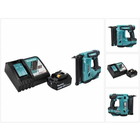 Makita DBN 500 RT1 Cloueur Sans Fil 18 V - 15-50 Mm + 1x Batterie 5,0 Ah + Chargeur 3 Makita DBN 500 RT1 Cloueur Sans Fil 18 V - 15-50 Mm + 1x Batterie 5,0 Ah + Chargeur