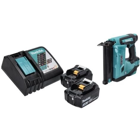 Makita DBN 500 RF Cloueuse Sans Fil , 15-50 Mm, 18 V + 2x Batteries 3,0 Ah + Chargeur 4 Makita DBN 500 RF Cloueuse Sans Fil , 15-50 Mm, 18 V + 2x Batteries 3,0 Ah + Chargeur – Image 2