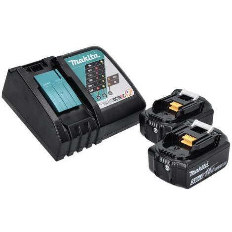 Makita DBN 500 RF Cloueuse Sans Fil , 15-50 Mm, 18 V + 2x Batteries 3,0 Ah + Chargeur 6 Makita DBN 500 RF Cloueuse Sans Fil , 15-50 Mm, 18 V + 2x Batteries 3,0 Ah + Chargeur – Image 4
