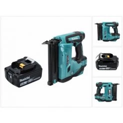 Makita DBN 500 T1 Cloueur Sans Fil 18 V - 15-50 Mm + 1x Batterie 5,0 Ah - Sans Chargeur
