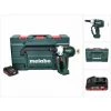METABO® Metabo NP 18 LTX BL 5.0 Riveteuse Sans Fil 10 KN 18 V Brushless + 1x Batterie 4,0 Ah + Coffret MetaLoc - Sans Chargeur 1 METABO® Metabo NP 18 LTX BL 5.0 Riveteuse Sans Fil 10 KN 18 V Brushless + 1x Batterie 4,0 Ah + Coffret MetaLoc - Sans Chargeur -cloueur et riveteuse Soldes 68204418 1