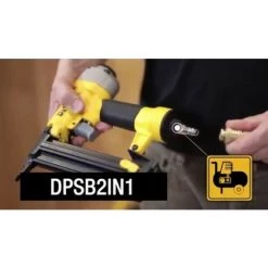 DeWalt - Cloueur Pneumatique 2en1 18 Ga - DPSB2IN1 -cloueur et riveteuse Soldes 7187091 3
