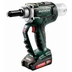 METABO® Metabo NP 18 LTX BL 5.0 (619002500) PISTOLET À RIVETER SANS FIL