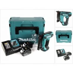 Makita DPT 353 RTJ 18 V Li-Ion Cloueur Sans Fil En Coffret Makpac + 2x Batteries 5,0 Ah + Chargeur -cloueur et riveteuse Soldes 9726171 5